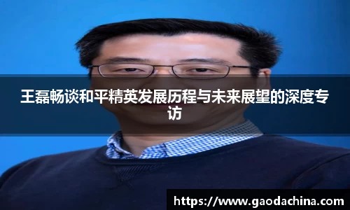王磊畅谈和平精英发展历程与未来展望的深度专访